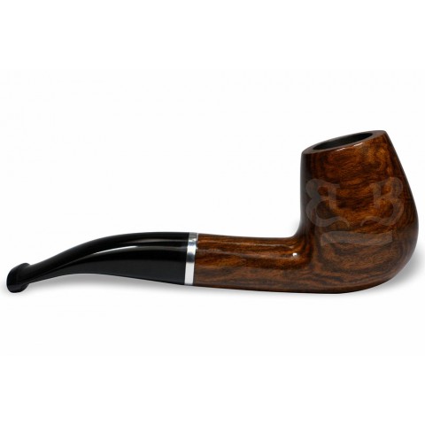 Cachimbo Bertoldi Elite Prateado – Filtro Permanente Chifre